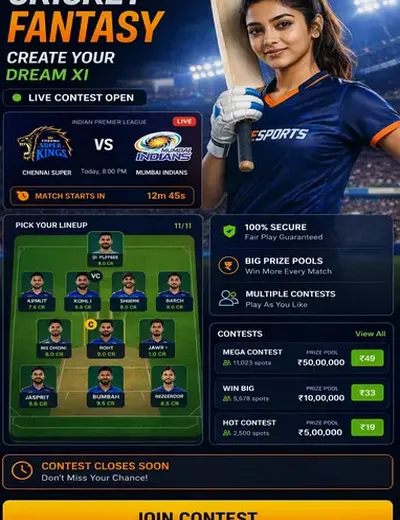 ProPlayonlinegame (ProPlay online game) fantasy cricket & matchday visual 3
